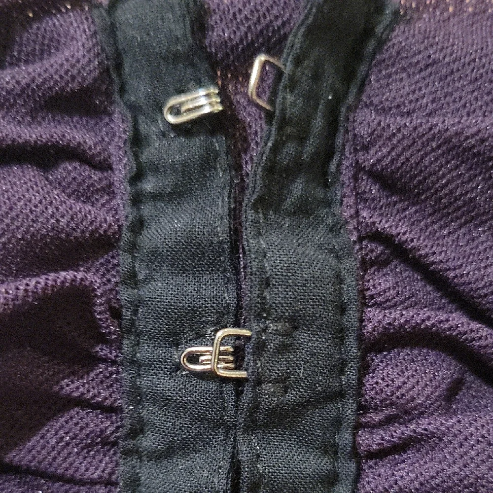 Moda International Purple Strapless Peplum Bustier - Picture 6 of 6